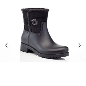 Henry Ferrera Mindy women’s water resistant faux fur boots size 8